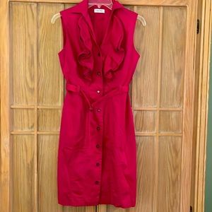 Pink size 4 Calvin Klein dress